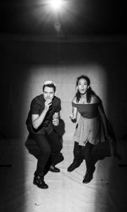 L-R: Sam Caseley and Elizabeth Mary-Williams